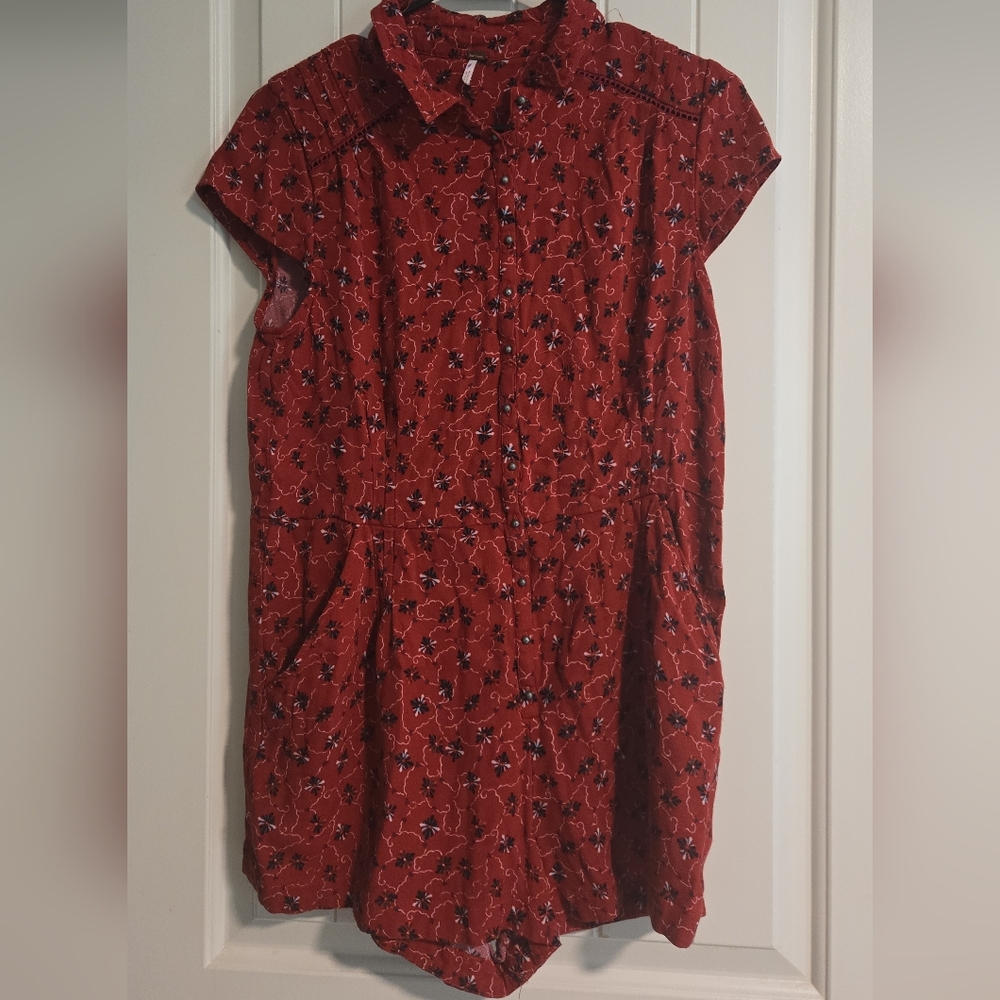 Free‎ People Debby Dot Romper